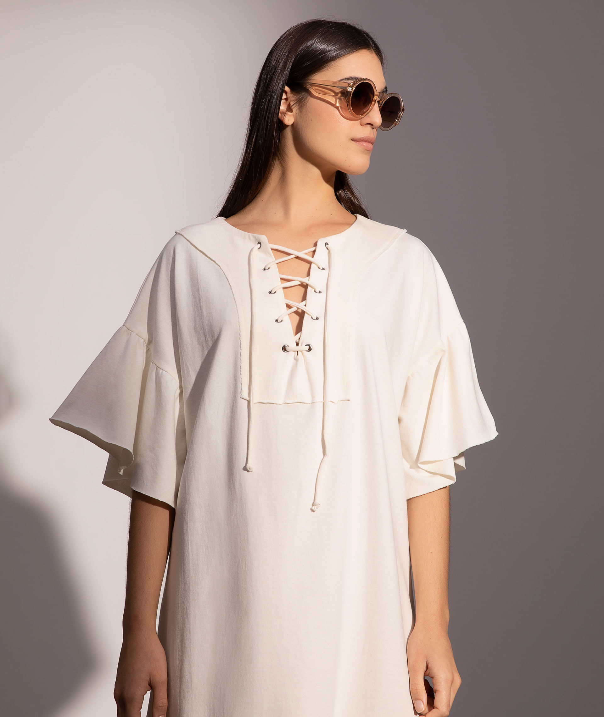 lace cover up shirt